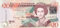 East Caribbean 20 Dollars, (2008)